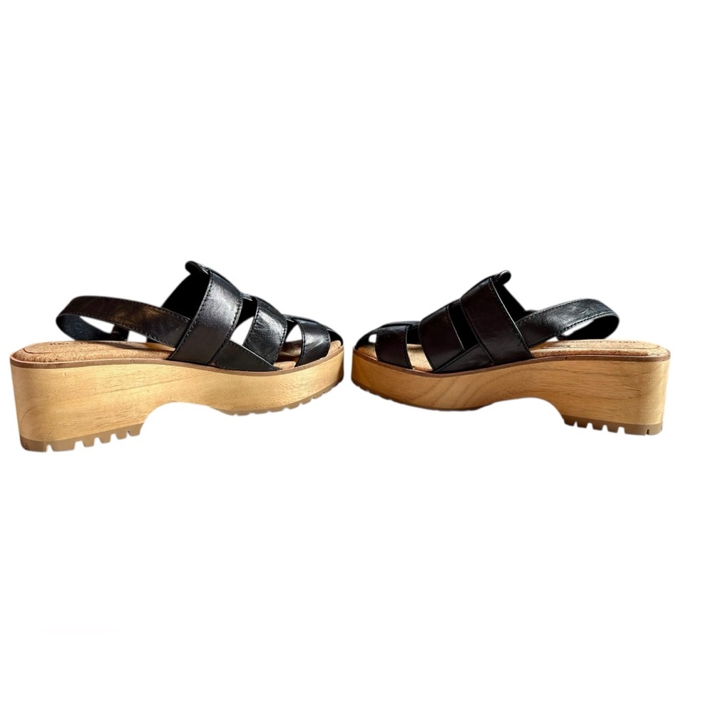Kelsi Dagger Wooden Platform Fisherman Sandals - Size 9 / NWOT - Picture 8 of 11